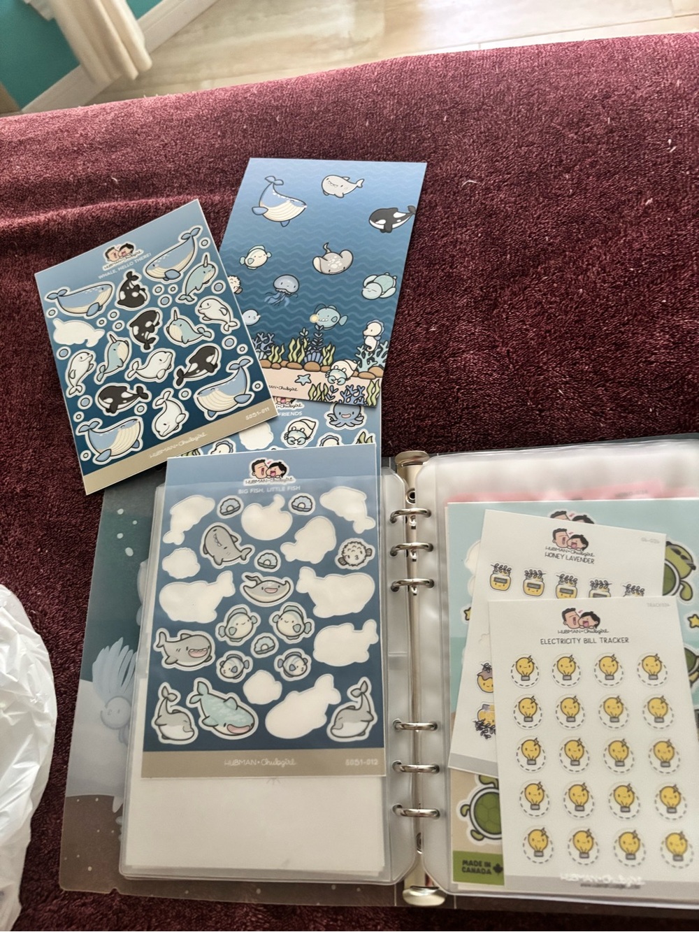LARGE HADMAN & Chub girl Sticker collection +binder - Picture 5 of 15